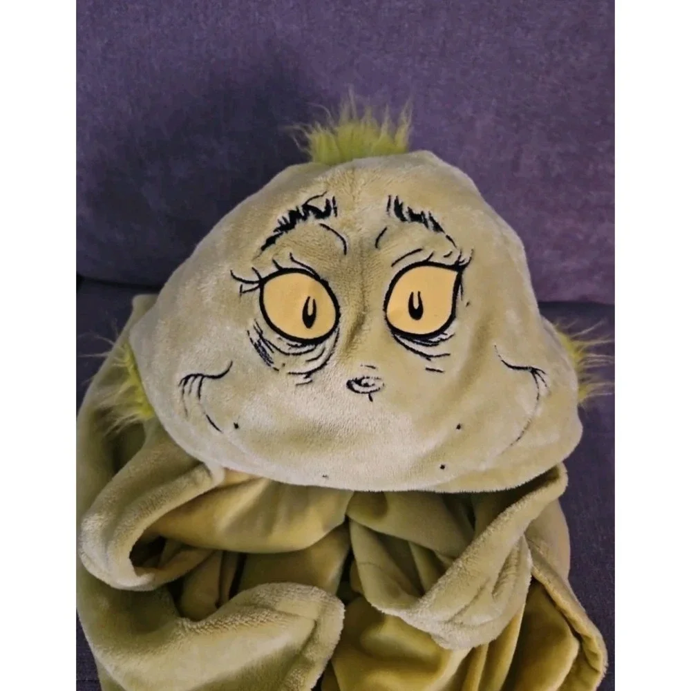The Grinch Toddler Blanket